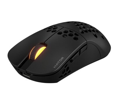 Зображення 2 Миша Hator Stellar Wireless/Bluetooth/USB Black (HTM650)