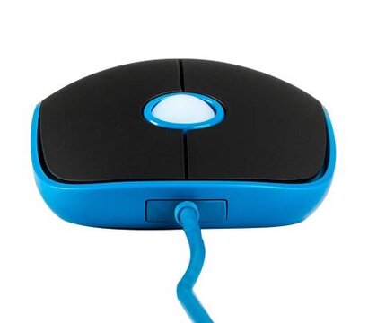 Зображення 4 Миша Modecom MC-M111 USB Blue-Black (M-MC-M111-140)