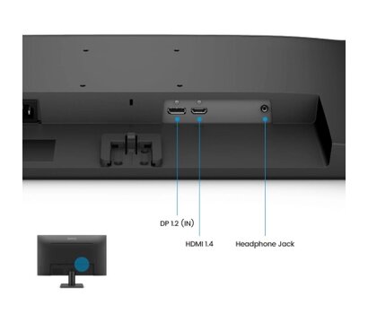 Зображення 4 Монітор BenQ GW2491 Black (9H.LNELJ.LBE)