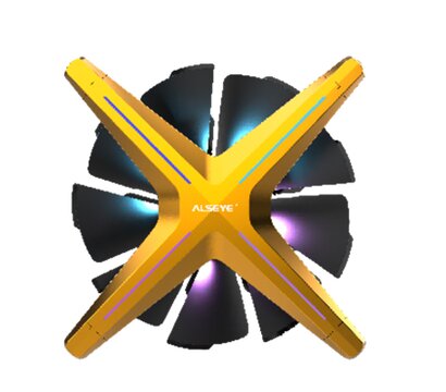 Зображення 2 Охолодження  Alseye X12 (Yellow Push) (AS.04.03.0028)