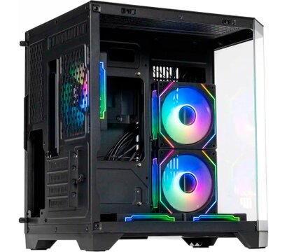 Зображення 4 Корпус Qube Crystal ARGB Black (CRYSTAL_GBNU3)