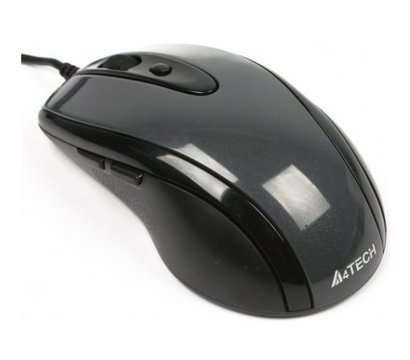 Зображення 3 Миша A4Tech N-708X-1 Glossy Gray