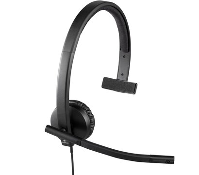 Изображение 2 Наушники Logitech H570e Teams Mono USB-C (981-001427) для ПК и ноутбуков