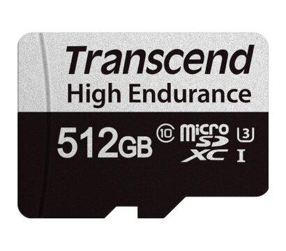 Зображення 2 Карта пам`яті Transcend High Endurance microSDXC C10 UHS-I U1 512GB (TS512GUSD350V)