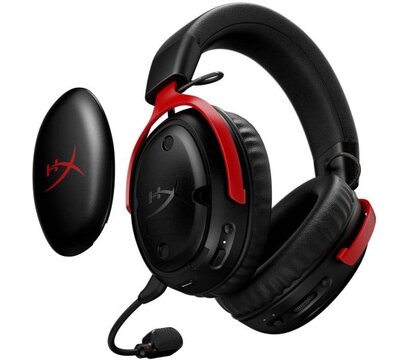 Зображення 5 Bluetooth гарнітура HyperX Cloud III S Black/Red (A59Z0AA)