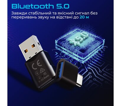 Зображення 2 Promate BlueLink Bluetooth 5.0 Black