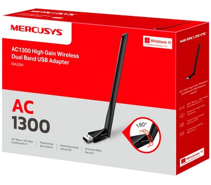 Изображение 3 Сетевой адаптер Mercusys MA30H