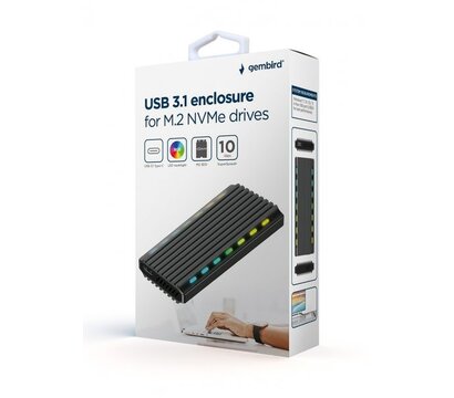 Зображення 3 Зовнішня кишеня Gembird EE2280-U3C-03
