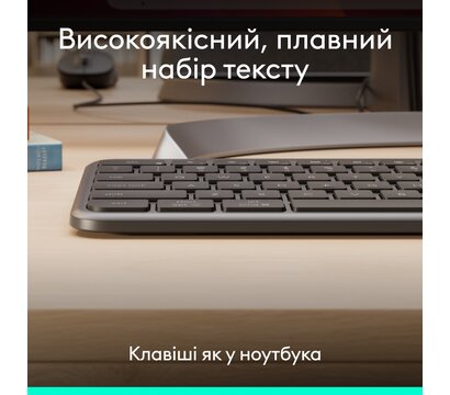 Зображення 3 Комплект мишка + клавіатура Logitech Signature Slim Combo MK620 Graphite - 920-013349