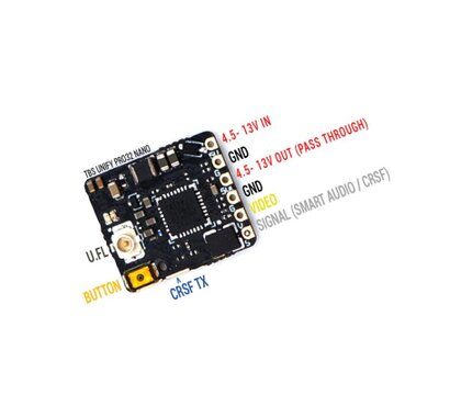 Изображение 5 Видеопередатчик TBS Unify Nano custom 16CH 50mW, 100шт (UNIFYNANOBOX)