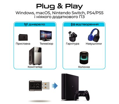Зображення 6 Promate BlueLink Bluetooth 5.0 Black