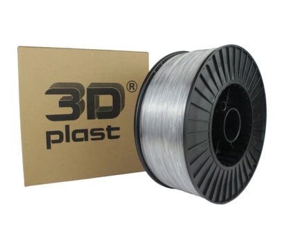 Изображение 2 Филамент пластик 3Dplast PETG 1.75mm 3kg Transparent (3DPTG1753CLER)