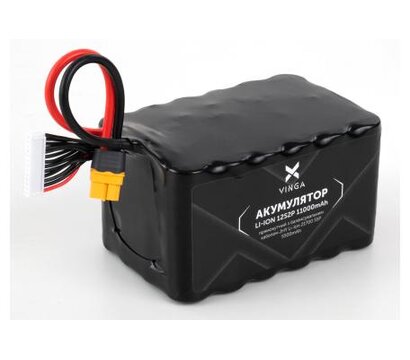 Изображение 2 Аккумулятор для дрона Vinga Li-Ion 12S2P 11000mAh (V12S2P-22000MAH)