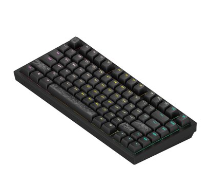 Зображення 3 Клавіатура Dark Project ALU81 Terra Nostra ANSI ENG/UA Black (DPKB_NOSTRA_81_ANSI_BLACK_UA)