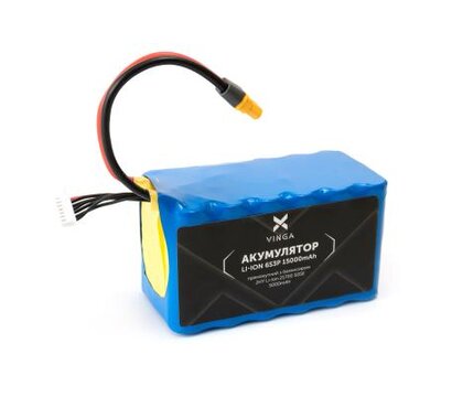 Зображення 4 Акумулятор для дрона Vinga Li-Ion 6S3P 15000mAh 10 шт (V6S3P-10PCS-15000MAH)