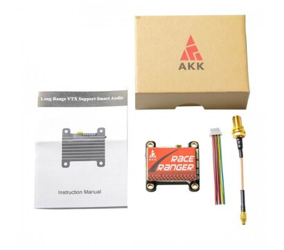 Изображение 4 Видеопередатчик AKK Race Ranger 1.6W 5.8GHz 48CH L,X Band (TX1918LX)