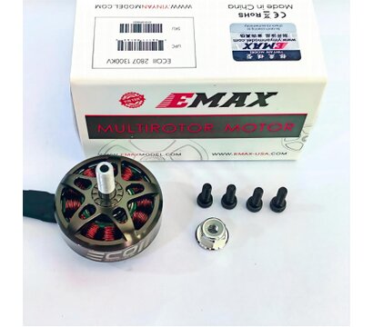 Зображення 6 Двигун для дрона Emax ECO II 2807А 1300KV 136шт. (0101096071)