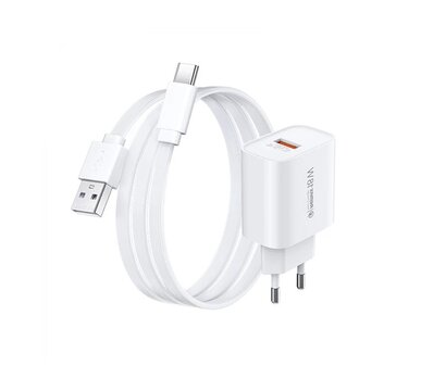 Изображение 2 Зарядное устройство Remax Kiddy Series 18W (1USB 2.1 А) White (RP-U119) + кабель USB Type-C