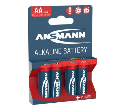 Изображение 2 Батарейка Ansmann AA/LR06 BL 4 шт (5015563)