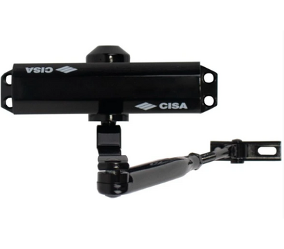 Зображення 2 Дотягувач Cisa 60460/60470.03.0.44 STD Black до 80 кг, Колір корпусу: чорний