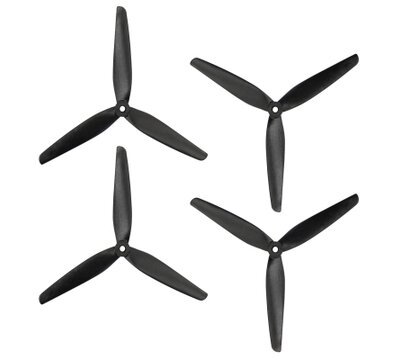 Зображення 3 Пропелери для дрона Prop UA CF10х5x3 2СW+2CCW (GF10х5)