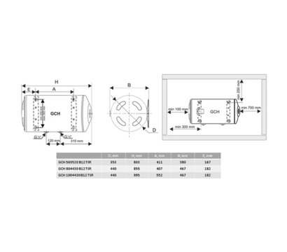 Изображение 5 Водонагреватель Tesy BiLight GCHL 804430 B12 TSR (305328)