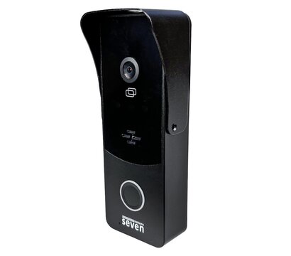 Зображення 3 Панель виклику Seven CP-7508 FHD Black на 200 абонентів, Колір корпусу: чорний