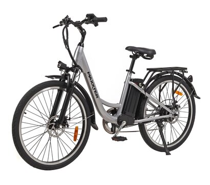 Зображення 2 Електровелосипед Maxxter City 2.0 Silver