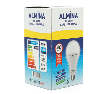 Зображення 2 Світлодіодна LED лампочка Almina DL-2030