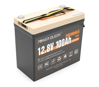 Зображення 2 Lifepo4 акумулятор Power Queen P12V100-PREM-16-A60-DE Mini LiFePO4, 12.8V 100Ah