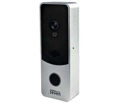 Зображення 4 Панель виклику домофона Seven CP-7508 FHD Silver, Колір корпусу: сріблястий