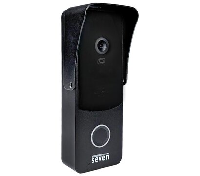 Зображення 5 Панель виклику Seven CP-7508 FHD Black на 200 абонентів, Колір корпусу: чорний