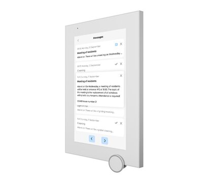 Зображення 8 Комплект відеодомофона Bas-IP BAS KIT AZ07LL white + AV-06 black