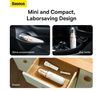Зображення 13 Автопилосос Baseus A2Pro Car Vacuum Cleaner White (VCAQ040002)