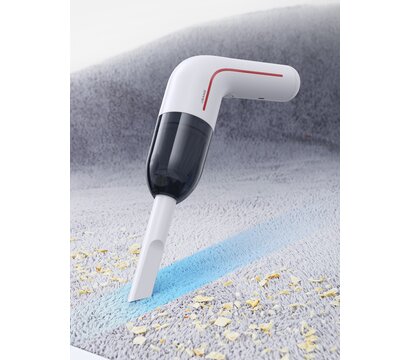 Зображення 2 Автопилосос Usams US-ZB253 Mini Handheld Vacuum Cleaner LEJ Series White (XCQZB25301)