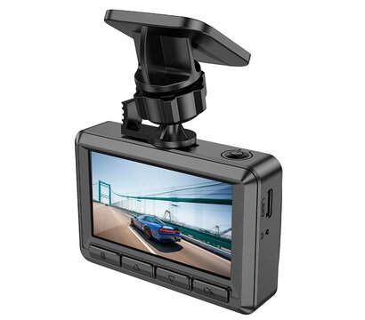 Зображення 2 Автомобільний реєстратор Hoco DV3 Black (6942007608183) з G-сенсором
