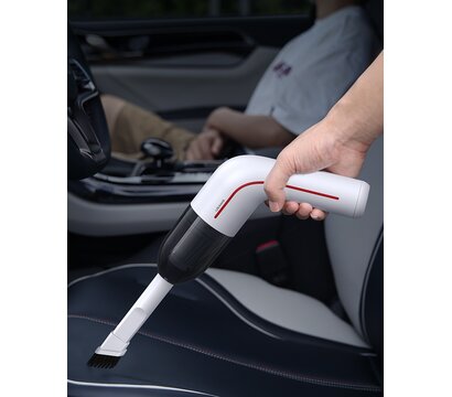 Зображення 3 Автопилосос Usams US-ZB253 Mini Handheld Vacuum Cleaner LEJ Series White (XCQZB25301)