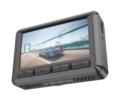 Зображення 5 Автомобільний реєстратор Hoco DV3 Black (6942007608183) з G-сенсором