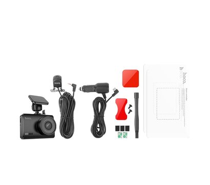 Зображення 6 Автомобільний реєстратор Hoco DV3 Black (6942007608183) з G-сенсором