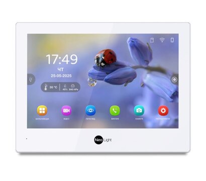 Зображення 2 Комплект відеодомофона NeoLight Alpha Hybrid HD + Bullet