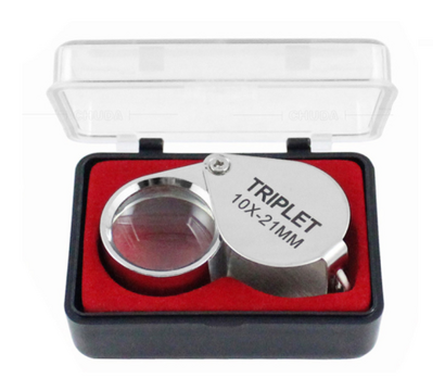 Зображення 2 Лупа ручна Voltronic TRIPLET 10X-21mm, Кратність: 10x