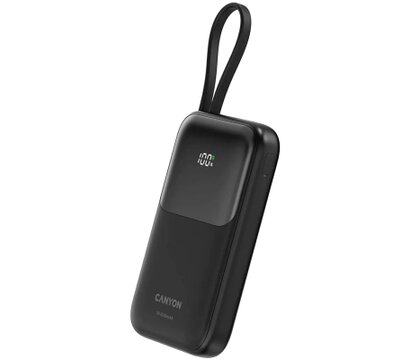 Зображення 2 Універсальна мобільна батарея Canyon OnPower 101 10000mAh 22.5W Black (CNS-CPB101BK)