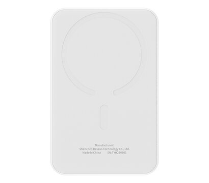 Зображення 3 Універсальна мобільна батарея Baseus Magnetic Mini 5000mAh 20W White (P10022107223-00)