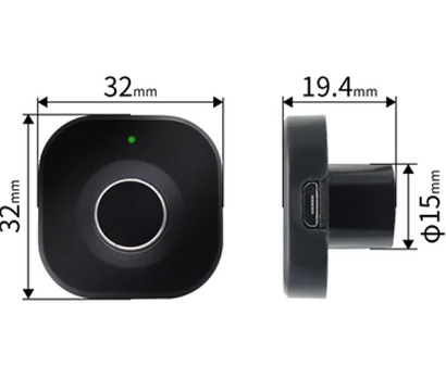 Зображення 2 Автономний замок PiPo PF040+BF05 для шафок