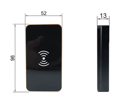 Зображення 2 Автономний замок PiPo PF116+PBF05 для шафок