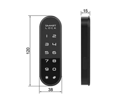 Зображення 2 Автономний замок PiPo PF155+PBF20 для шафок