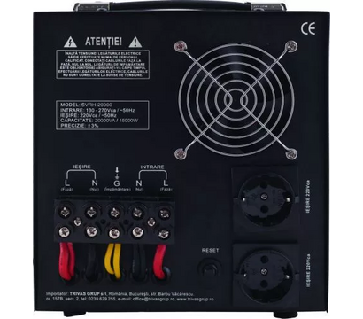 Изображение 2 Стабилизатор напряжения Conter HIBRID 20000 VA-V2 2000 ВА