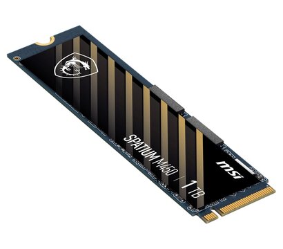Изображение 2 Накопитель SSD MSI Spatium M450 1TB V1 M.2 2280 PCIe 4.0 x4 NVMe 3D NAND TLC (S78-440L0M0-P83)