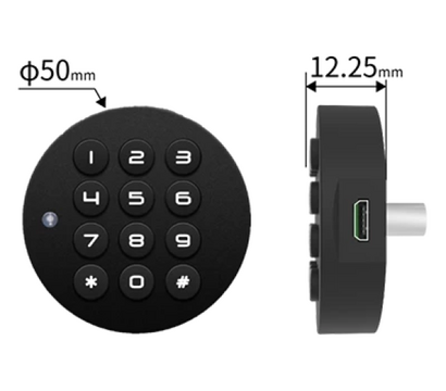 Зображення 3 Автономний замок PiPo PF029+PBF20 для шафок