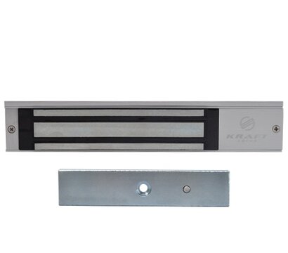 Зображення 3 Замок Kraft Energy KRF-280LED накладний, Сила утримання: 280 кг.